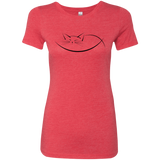 T-Shirts Vintage Red / S Cat Nap Women's Triblend T-Shirt