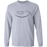 T-Shirts Sport Grey / YS Cat Nap Youth Long Sleeve T-Shirt