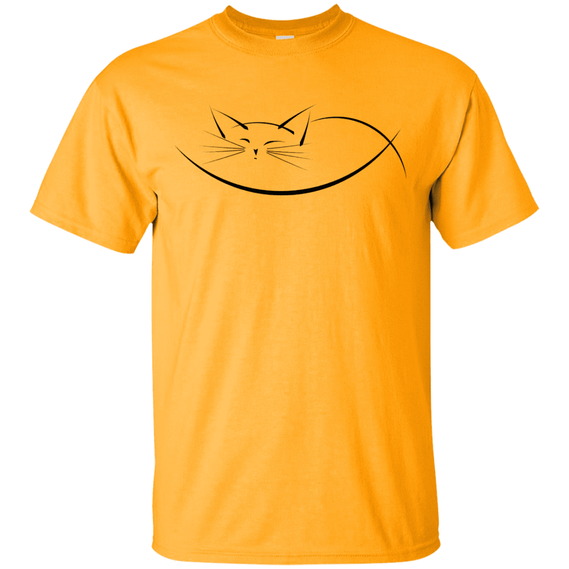 T-Shirts Gold / YXS Cat Nap Youth T-Shirt