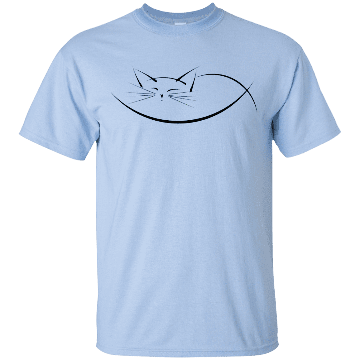 T-Shirts Light Blue / YXS Cat Nap Youth T-Shirt