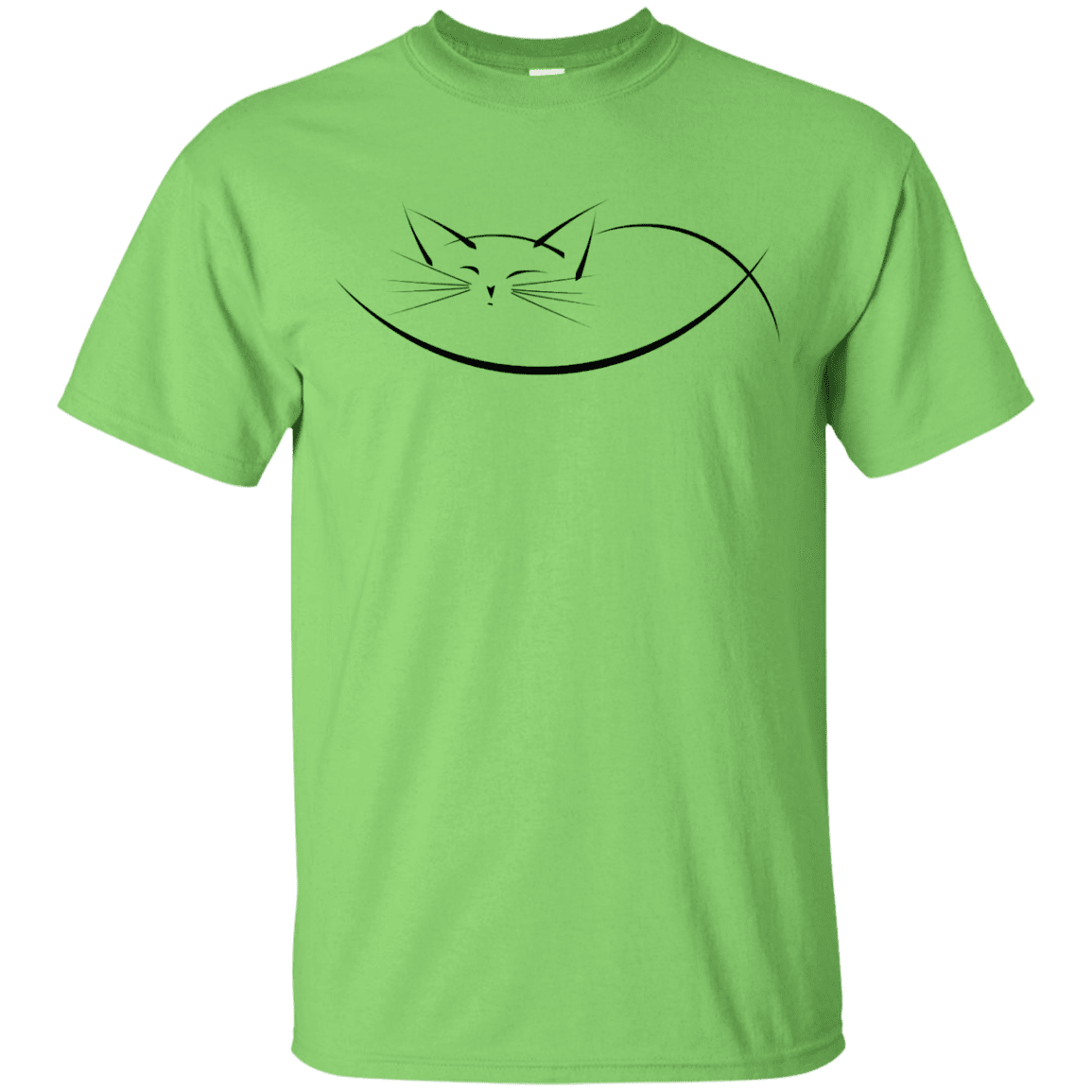 T-Shirts Lime / YXS Cat Nap Youth T-Shirt