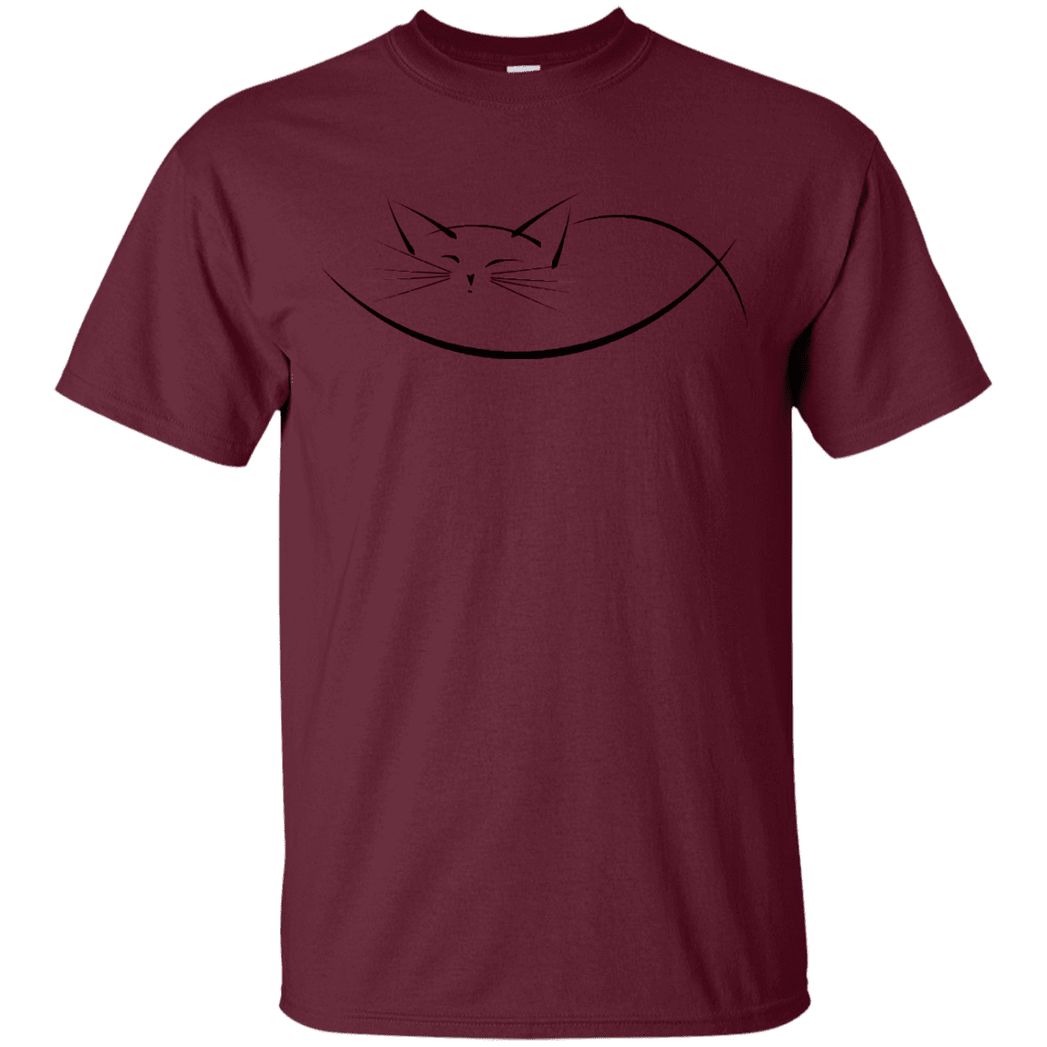 T-Shirts Maroon / YXS Cat Nap Youth T-Shirt