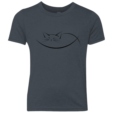 T-Shirts Vintage Navy / YXS Cat Nap Youth Triblend T-Shirt