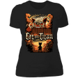 T-Shirts Black / X-Small Cat on Tittan Women's Premium T-Shirt