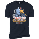 T-Shirts Midnight Navy / YXS CAT SANCTUARY Boys Premium T-Shirt