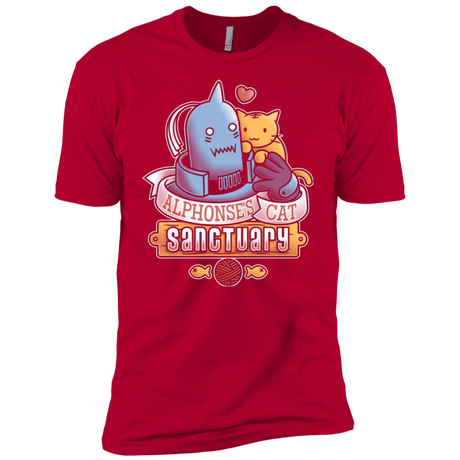 T-Shirts Red / YXS CAT SANCTUARY Boys Premium T-Shirt