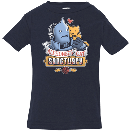 T-Shirts Navy / 6 Months CAT SANCTUARY Infant Premium T-Shirt