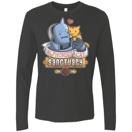 T-Shirts Heavy Metal / Small CAT SANCTUARY Men's Premium Long Sleeve