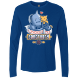 T-Shirts Royal / Small CAT SANCTUARY Men's Premium Long Sleeve