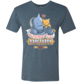 T-Shirts Indigo / Small CAT SANCTUARY Men's Triblend T-Shirt