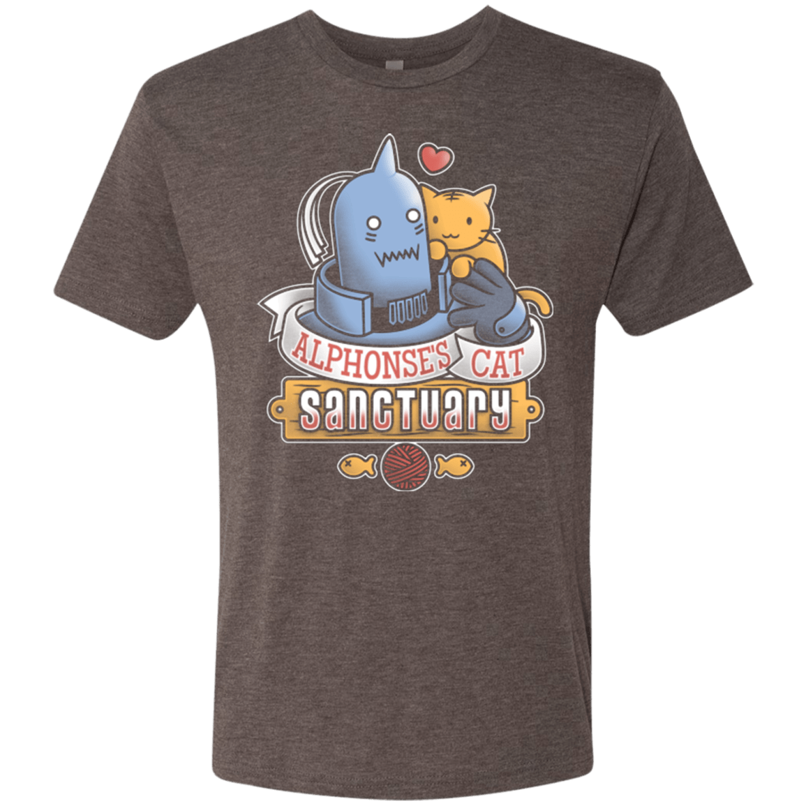 T-Shirts Macchiato / Small CAT SANCTUARY Men's Triblend T-Shirt
