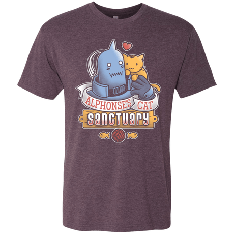 T-Shirts Vintage Purple / Small CAT SANCTUARY Men's Triblend T-Shirt