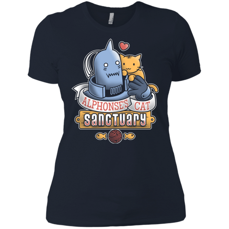 T-Shirts Midnight Navy / X-Small CAT SANCTUARY Women's Premium T-Shirt