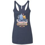 T-Shirts Vintage Navy / X-Small CAT SANCTUARY Women's Triblend Racerback Tank