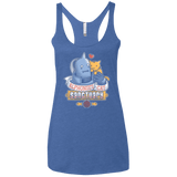 T-Shirts Vintage Royal / X-Small CAT SANCTUARY Women's Triblend Racerback Tank