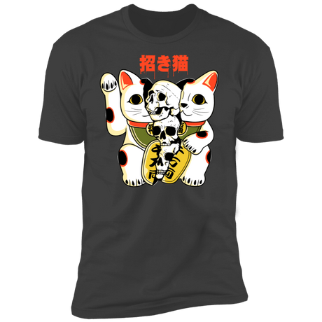 T-Shirts Heavy Metal / S Cat Skulls Men's Premium T-Shirt