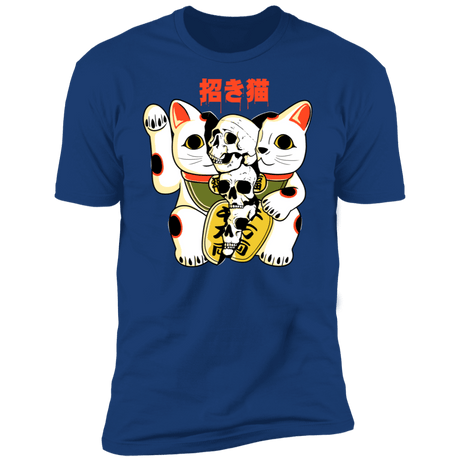 T-Shirts Royal / S Cat Skulls Men's Premium T-Shirt