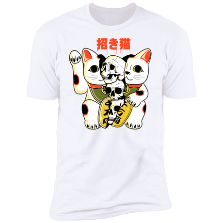 T-Shirts White / S Cat Skulls Men's Premium T-Shirt