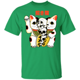 T-Shirts Irish Green / YXS Cat Skulls Youth T-Shirt