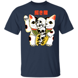 T-Shirts Navy / YXS Cat Skulls Youth T-Shirt