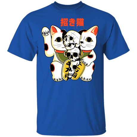 T-Shirts Royal / YXS Cat Skulls Youth T-Shirt