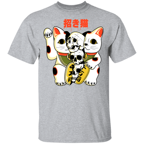 T-Shirts Sport Grey / YXS Cat Skulls Youth T-Shirt