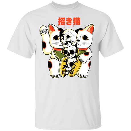 T-Shirts White / YXS Cat Skulls Youth T-Shirt