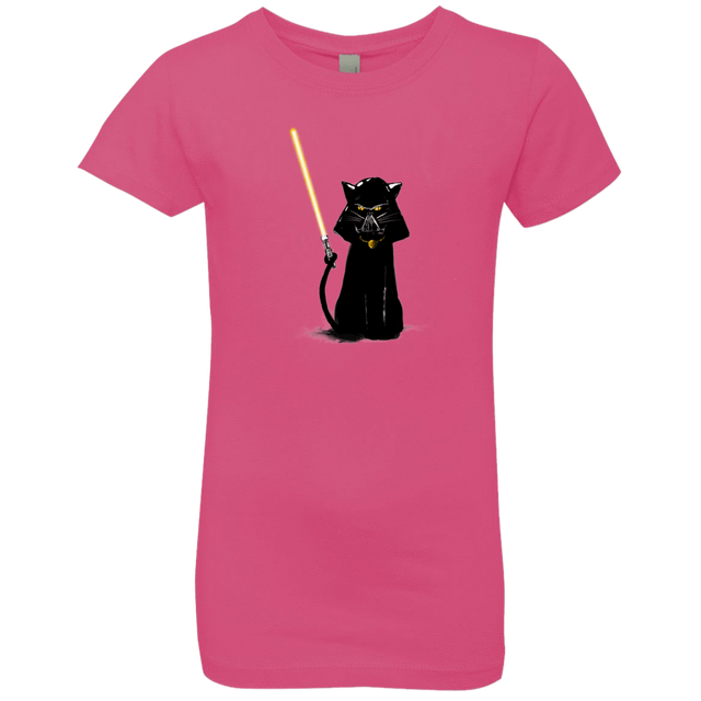 T-Shirts Hot Pink / YXS Cat Vader Girls Premium T-Shirt