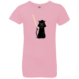 T-Shirts Light Pink / YXS Cat Vader Girls Premium T-Shirt