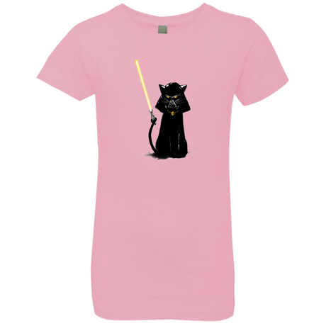 T-Shirts Light Pink / YXS Cat Vader Girls Premium T-Shirt