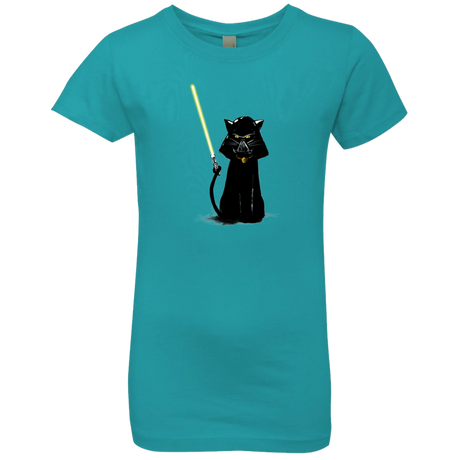 T-Shirts Tahiti Blue / YXS Cat Vader Girls Premium T-Shirt