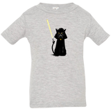 T-Shirts Heather Grey / 6 Months Cat Vader Infant Premium T-Shirt