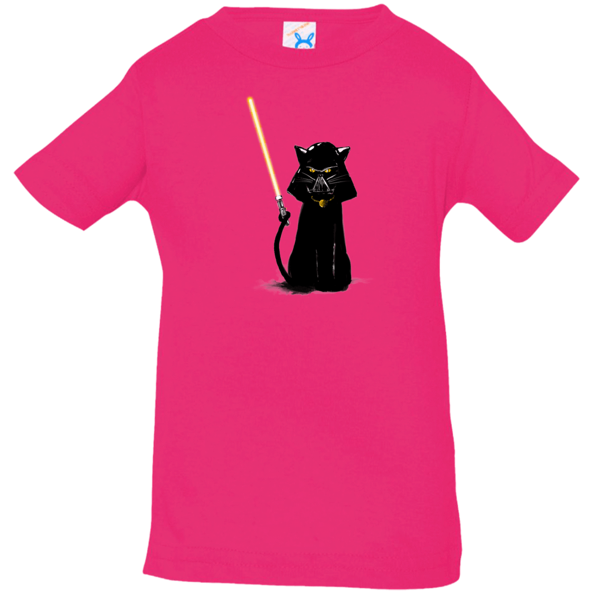 T-Shirts Hot Pink / 6 Months Cat Vader Infant Premium T-Shirt