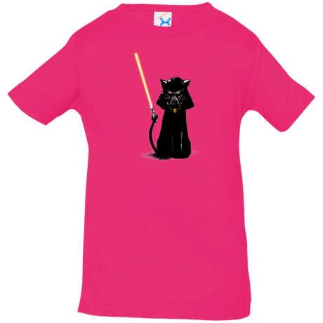 T-Shirts Hot Pink / 6 Months Cat Vader Infant Premium T-Shirt
