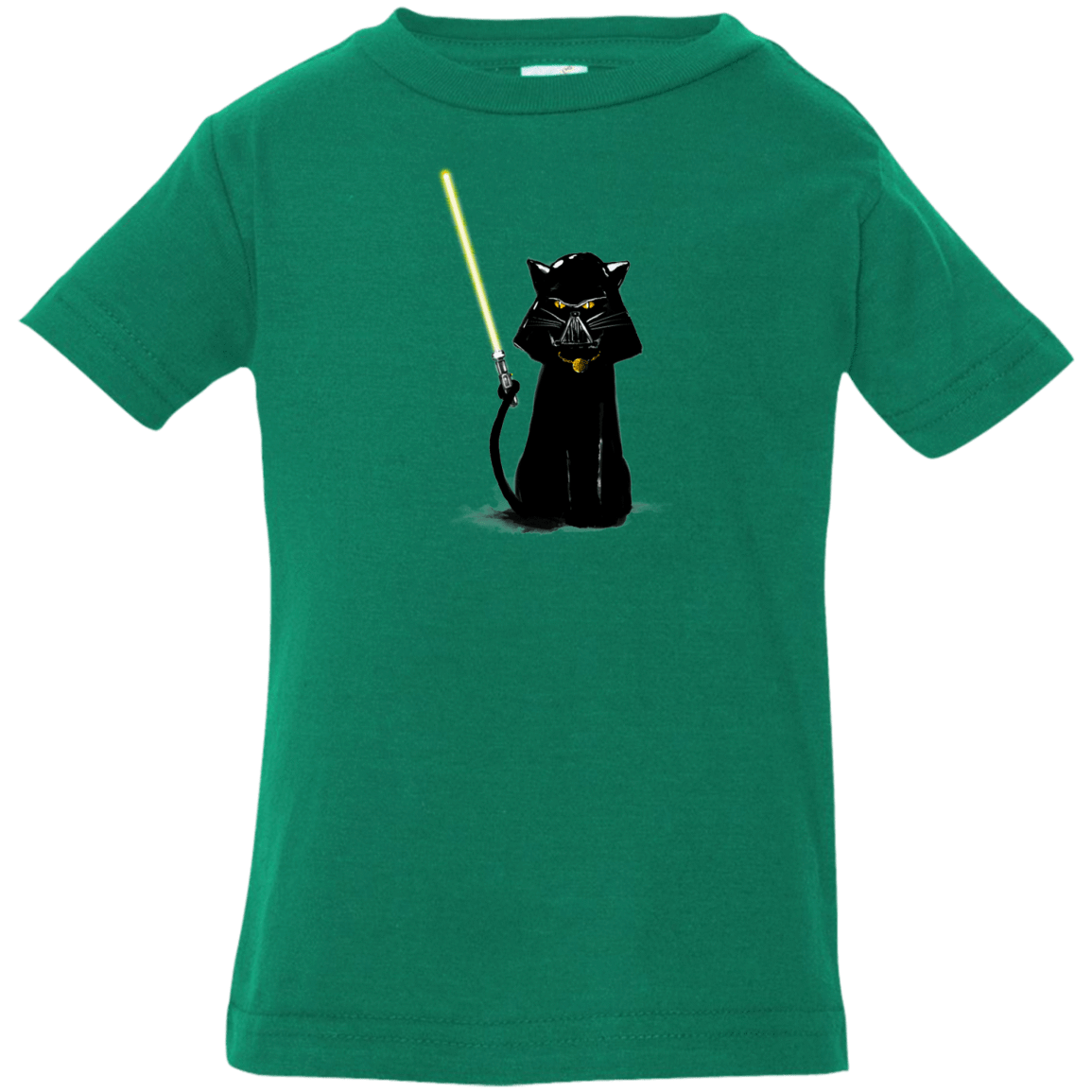 T-Shirts Kelly / 6 Months Cat Vader Infant Premium T-Shirt