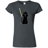 T-Shirts Charcoal / S Cat Vader Junior Slimmer-Fit T-Shirt