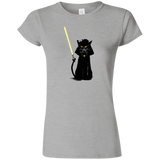 T-Shirts Sport Grey / S Cat Vader Junior Slimmer-Fit T-Shirt