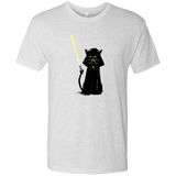 T-Shirts Heather White / S Cat Vader Men's Triblend T-Shirt