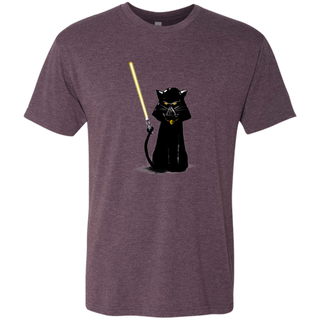 T-Shirts Vintage Purple / S Cat Vader Men's Triblend T-Shirt