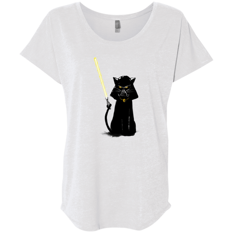 Cat Vader Triblend Dolman Sleeve