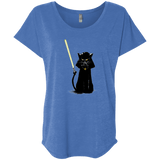 Cat Vader Triblend Dolman Sleeve