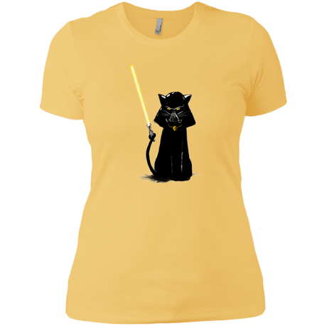 T-Shirts Banana Cream/ / X-Small Cat Vader Women's Premium T-Shirt