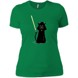 T-Shirts Kelly Green / X-Small Cat Vader Women's Premium T-Shirt