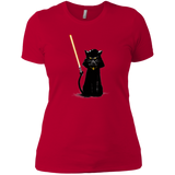 T-Shirts Red / X-Small Cat Vader Women's Premium T-Shirt