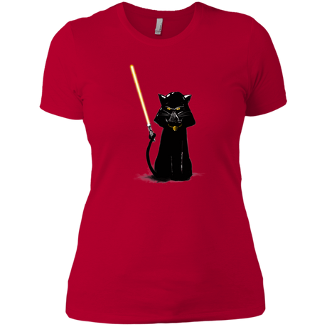 T-Shirts Red / X-Small Cat Vader Women's Premium T-Shirt