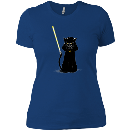T-Shirts Royal / X-Small Cat Vader Women's Premium T-Shirt