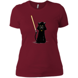 T-Shirts Scarlet / X-Small Cat Vader Women's Premium T-Shirt