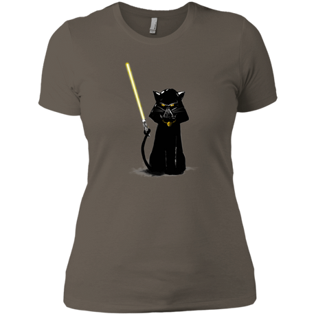 T-Shirts Warm Grey / X-Small Cat Vader Women's Premium T-Shirt