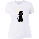 T-Shirts White / X-Small Cat Vader Women's Premium T-Shirt
