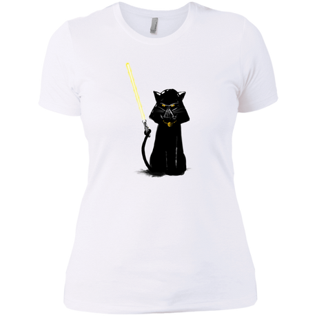 T-Shirts White / X-Small Cat Vader Women's Premium T-Shirt